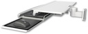 AccessMount™ Work surface tray and slide-out keyboard tray 3.5" wall mount