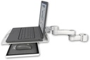 AccessMount™ Laptop tray with slider mount for a 2" pole and an 6" arm