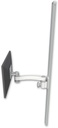 AccessMount™ ErgoVision 65 LCD mount on a 50" wall track slider with an 11" arm