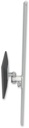 AccessMount™ ErgoVision 65 LCD mount on a 50" wall track slider