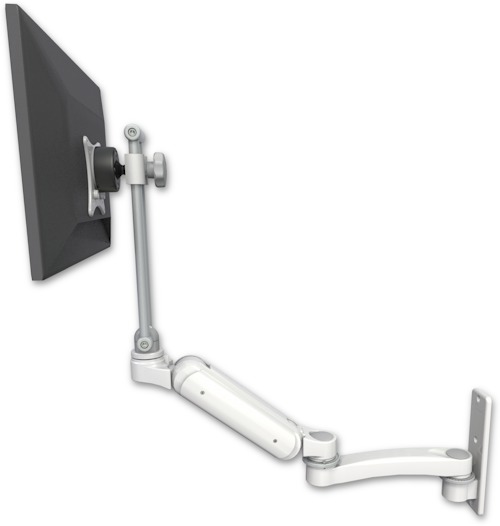 AccessMount™ Ultra 180 Heavy Duty Arm with EV710 monitor mount wall mount and an 11" arm