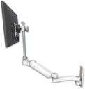 AccessMount™ Ultra 180 Heavy Duty Arm with EV710 monitor mount wall mount and an 11" arm