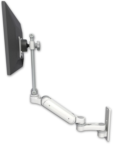 AccessMount™ Ultra 180 Heavy Duty Arm with EV710 monitor mount wall mount and an 6" arm
