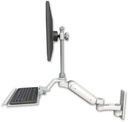 AccessMount™ Ultra 180 Heavy Duty Arm with EV710 monitor mount wall mount, a 12" keyboard tray, and an 6" arm