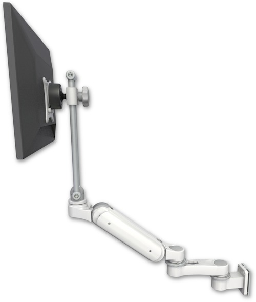 AccessMount™ Ultra 180 Heavy Duty Arm with EV710 monitor mount 3.5" wall mount and an 6" arm