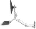 AccessMount™ Ultra 180 Heavy Duty Arm with Paralink monitor mount wall mount, a 12" keyboard tray, and an 11" arm
