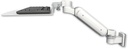 AccessMount™ Ultra 180 Heavy Duty Arm 3.5" wall mount with a 12" flat keyboard tray