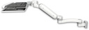AccessMount™ Ultra 180 Heavy Duty Arm 3.5" wall mount with a wrist-rest keyboard tray and an 11" arm