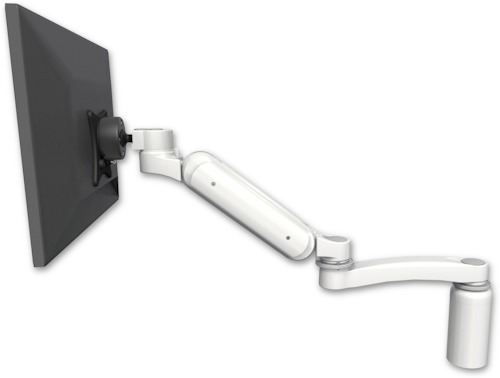 AccessMount™ Ultra 180 Heavy Duty Arm desk mount with a 5" riser and an 11" arm