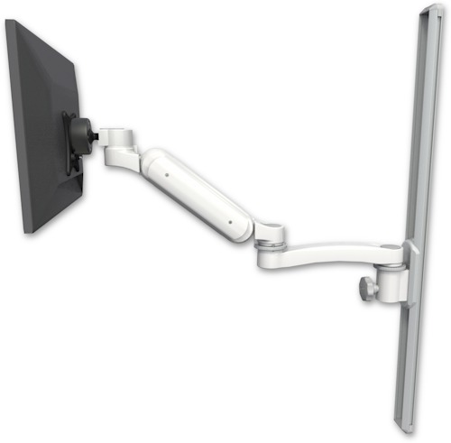 AccessMount™ Ultra 180 Heavy Duty Arm mount on a 36" wall track slider with an 11" arm