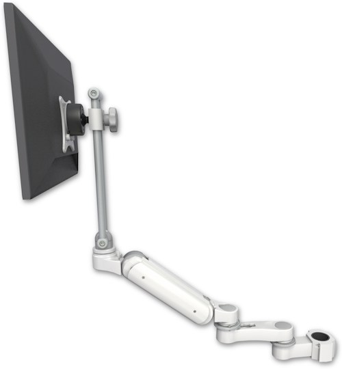 AccessMount™ Ultra 180 Heavy Duty Arm with EV710 monitor mount mount for a 1.75" pole and an 6" arm