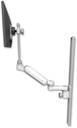 AccessMount™ Ultra 180 Heavy Duty Arm with EV710 monitor mount mount on a 36" wall track slider and an 6" arm