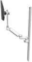 AccessMount™ Ultra 180 Heavy Duty Arm with EV710 monitor mount mount on a 50" wall track slider and an 6" arm