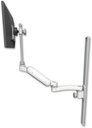 AccessMount™ Ultra 180 Arm with EV710 monitor mount mount on a 36" wall track slider and an 11" arm
