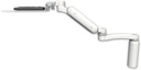 AccessMount™ Ultra 180 Heavy Duty Arm desk mount with a 7.5" riser, a 12" flat keyboard tray, and an 11" arm