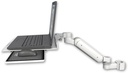 AccessMount™ Ultra 180 Heavy Duty Arm mount for a 2" pole Laptop tray with slider
