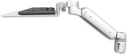 AccessMount™ Ultra 180 Heavy Duty Arm mount for a 2" radius with a 12" flat keyboard tray