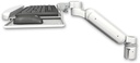 AccessMount™ Ultra 180 Heavy Duty Arm mount for a 2" radius with a wrist-rest keyboard tray