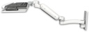 AccessMount™ Ultra 180 Arm wall mount with a wrist-rest keyboard tray and an 11" arm