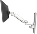 AccessMount™ Ultra 180 Arm mount on a 19" wall track slider with an 6" arm