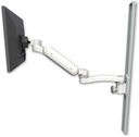 AccessMount™ Ultra 180 Arm mount on a 36" wall track slider with an 11" arm