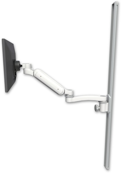 AccessMount™ Ultra 180 Arm mount on a 50" wall track slider with an 11" arm
