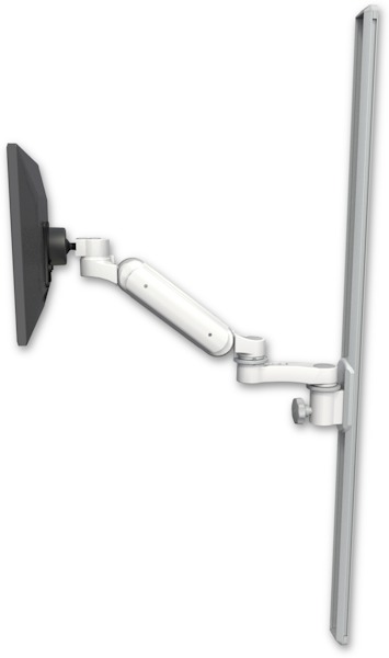 AccessMount™ Ultra 180 Arm mount on a 50" wall track slider with an 6" arm