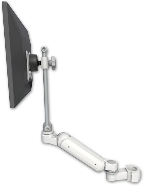 AccessMount™ Ultra 180 Arm with EV710 monitor mount mount for a 2" pole