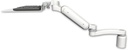 AccessMount™ Ultra 180 Arm desk mount with a 3" riser, a 12" flat keyboard tray, and an 11" arm