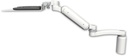 AccessMount™ Ultra 180 Arm desk mount with a 5" riser, a 12" flat keyboard tray, and an 11" arm