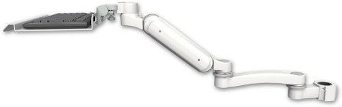 AccessMount™ Ultra 180 Arm mount for a 1.5" pole with a 12" keyboard tray and an 11" arm