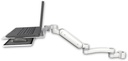 AccessMount™ Ultra 180 Arm mount for a 2" pole Laptop tray with slider and an 11" arm