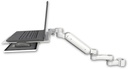 AccessMount™ Ultra 180 Arm mount for a 2" pole Laptop tray with slider and an 6" arm