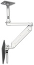 AccessMount™ Titan Elite ErgoVision LCD mount w/ 20" T2 arm ceiling mount with a 12" ext