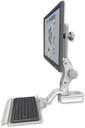 AccessMount™ Titan Paralink mount for a 2" pole with a 12" keyboard tray