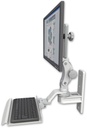 AccessMount™ Titan Paralink wall mount with a 12" keyboard tray