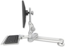 AccessMount™ Medium T2 Paralink LCD arm desk mount with a 12" keyboard tray