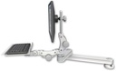 AccessMount™ Medium T2 Paralink LCD arm desk mount with a 12" paralink keyboard tray