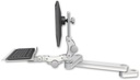 AccessMount™ Medium T2 Paralink LCD arm mount for a 2" pole with a 12" paralink keyboard tray