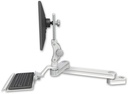 AccessMount™ Medium T2 Paralink LCD arm mount for a 2" pole with a 12" keyboard tray