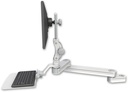 AccessMount™ Medium T2 Paralink LCD arm mount for a 2" pole with a 12" flat keyboard tray