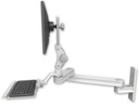 AccessMount™ Medium T2 Paralink LCD arm wall mount with a 12" keyboard tray