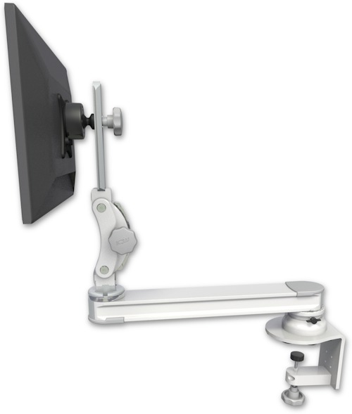 AccessMount™ Long single arm T2 Paralink LCD arm desk clamp
