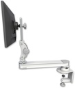 AccessMount™ Long single arm T2 Paralink LCD arm desk clamp