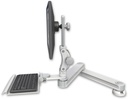 AccessMount™ Long T2 Paralink LCD arm desk mount with a 12" keyboard tray