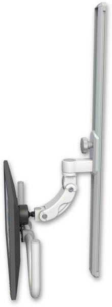AccessMount™ Inverted Ultra 560 LCD mount on a 36" wall track slider