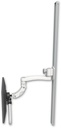 AccessMount™ Inverted Ultra 560 LCD mount on a 50" wall track slider with an 11" arm