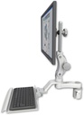 AccessMount™ Ultra 550 LCD mount for a 2" radius with a 12" keyboard tray and an 6" arm