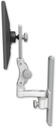 AccessMount™ Ultra 550 LCD mount on a 19" wall track slider with an 6" arm