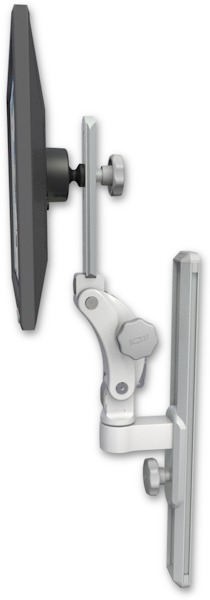 AccessMount™ Ultra 550 LCD mount on a 19" wall track slider